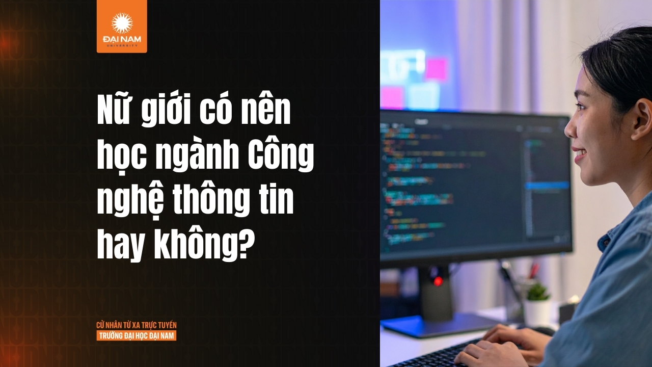 Nữ học Công nghệ Thông tin ra làm gì?