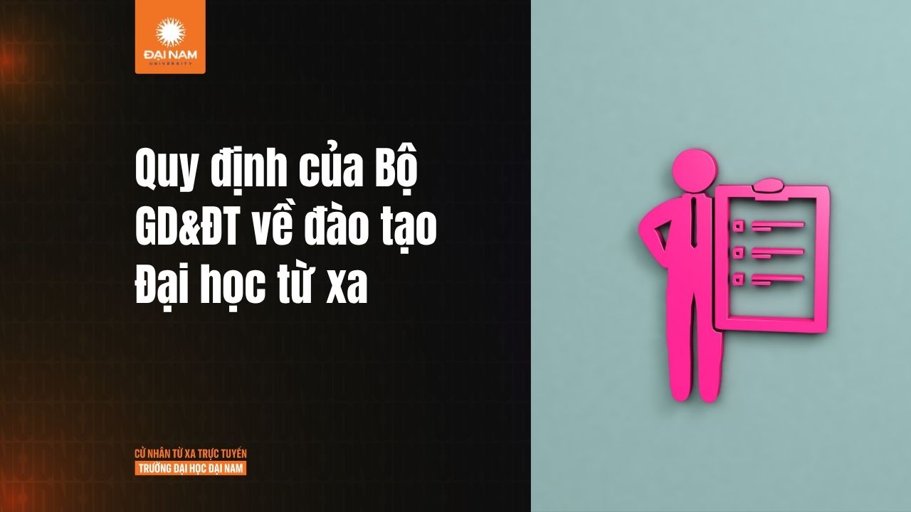 Quy định của Bộ GD&ĐT về đào tạo từ xa mới nhất